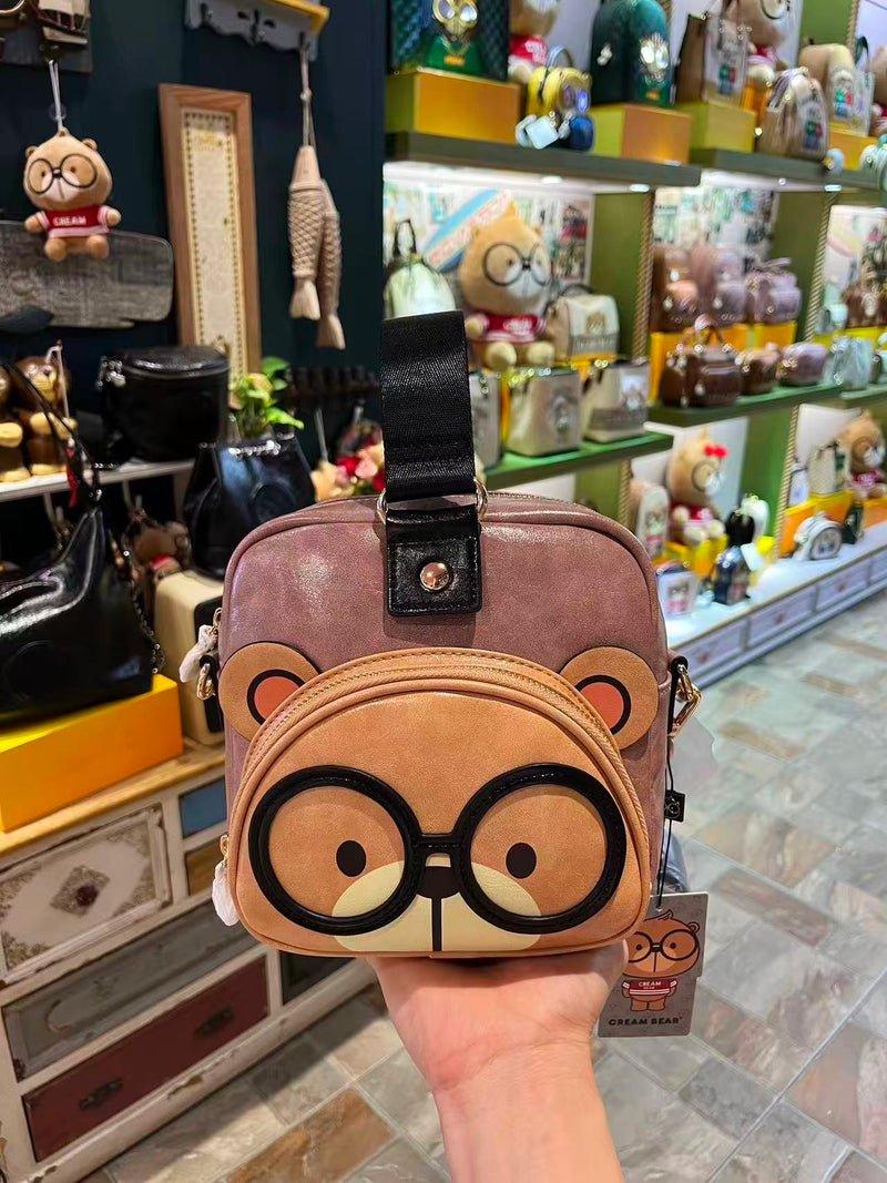 Cream Bear Morral de Moda Original