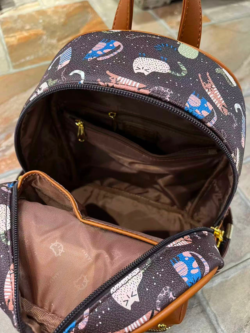 Mochila con Diseño de gatos Original