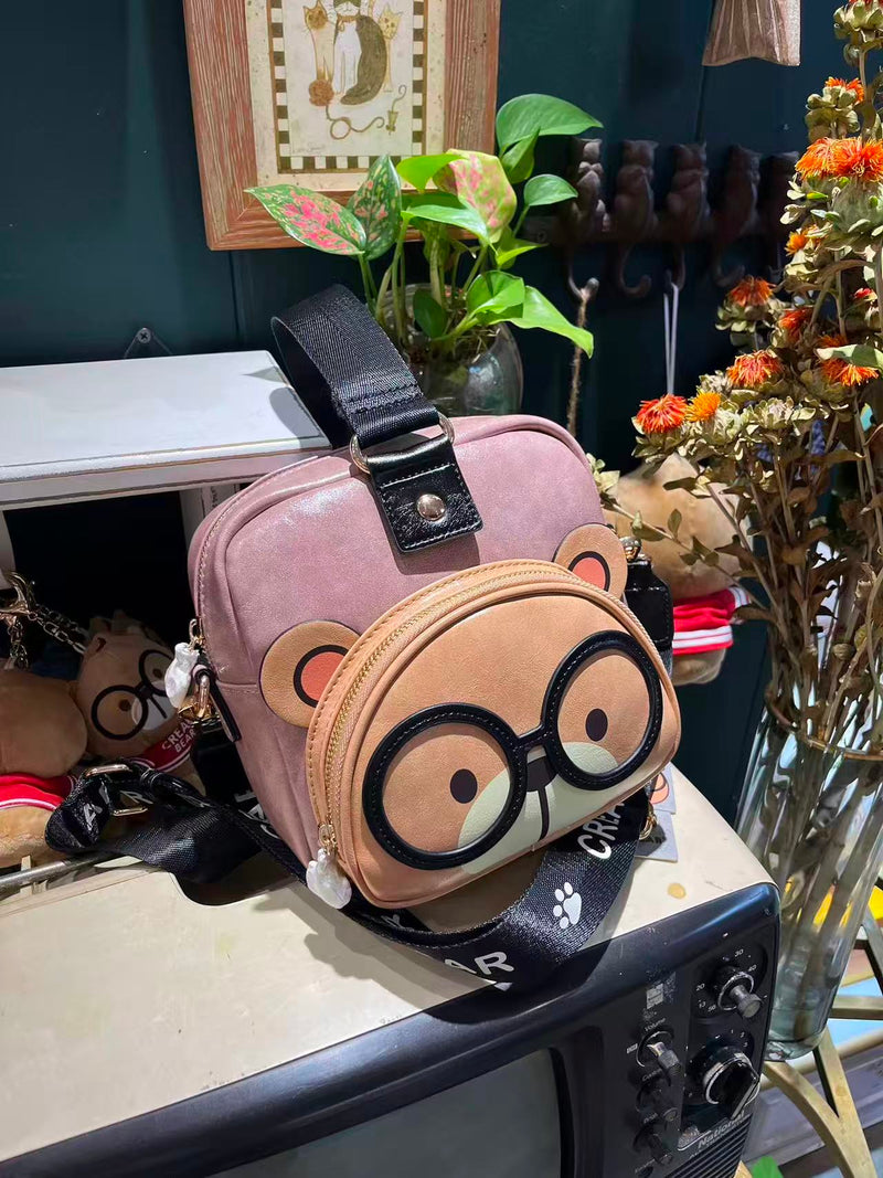 Cream Bear Morral de Moda Original