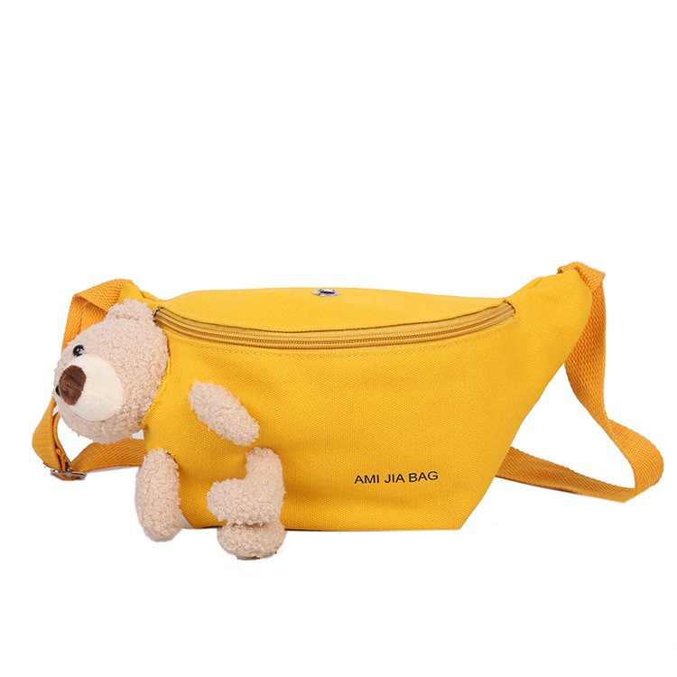 Bolso De Pecho Con Oso