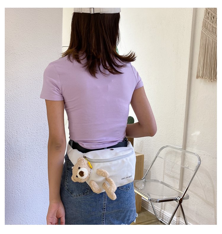 Bolso De Pecho Con Oso