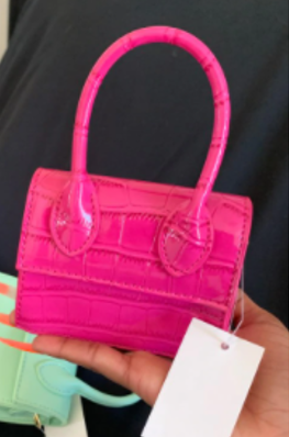 Mini Bolso De Forma Cuadrada
