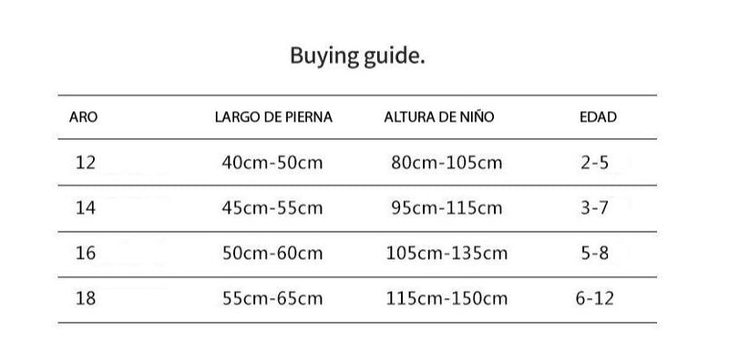 Bicicleta Para Niños Plegables