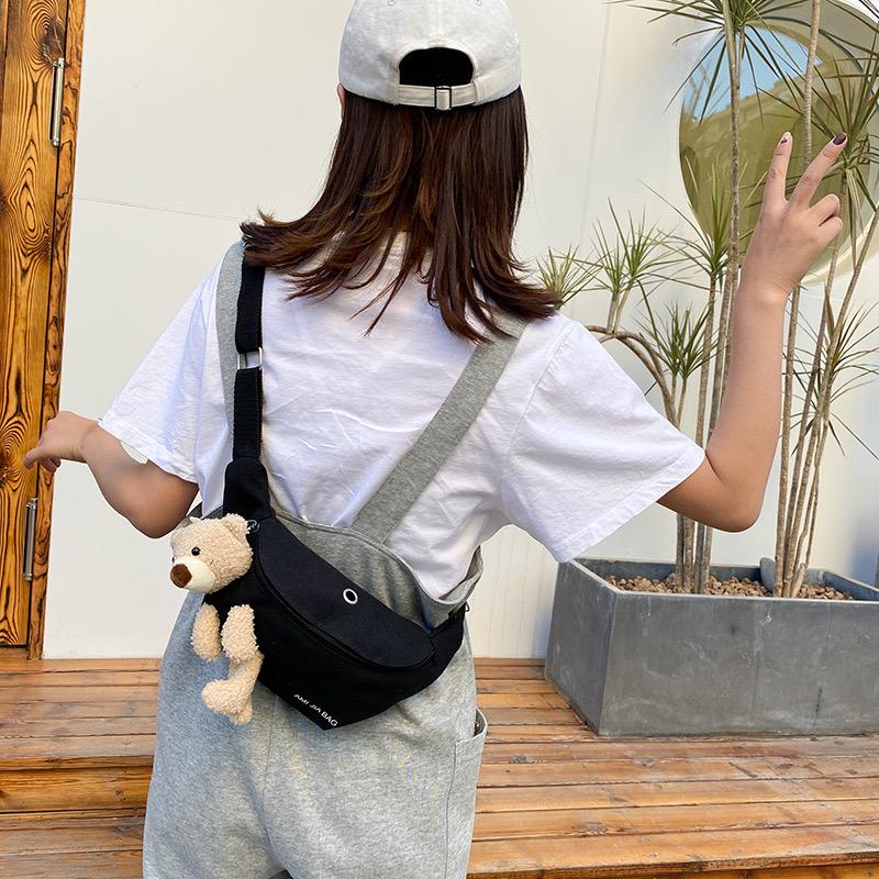 Bolso De Pecho Con Oso