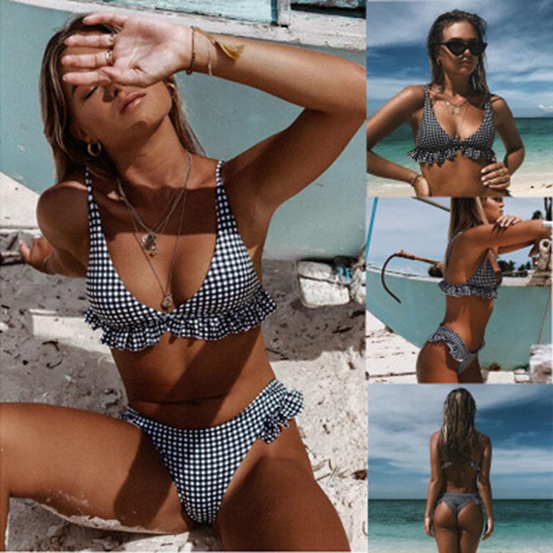 Bikini De Cuadraditos