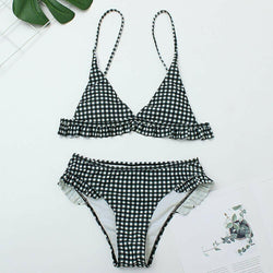 Bikini De Cuadraditos