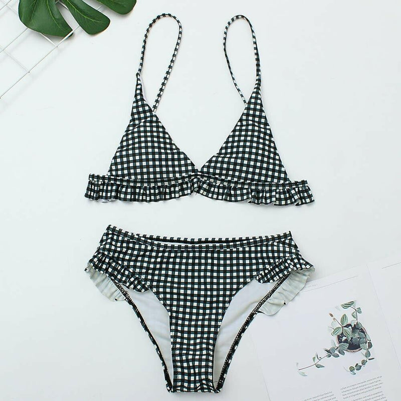 Bikini De Cuadraditos