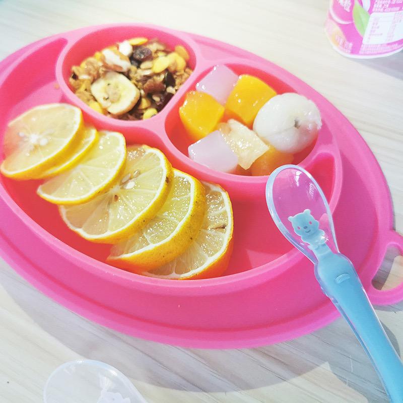 Plato De Siliciona Para Bebés